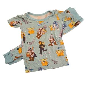 Little Sleepies Star Wars Two Piece Short Sleeve Pj Set